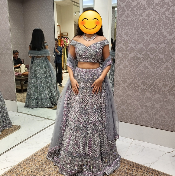 Designer Lehenga - Picture 1 of 6